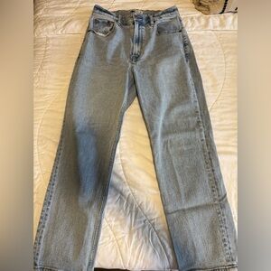 Abercrombie & Fitch Light Blue Ultra High Rise Jeans